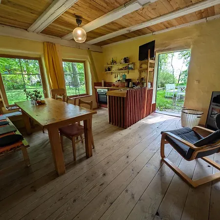 Scheune Landliebe in Holz und Lehm Ferienhaus Garvensdorf