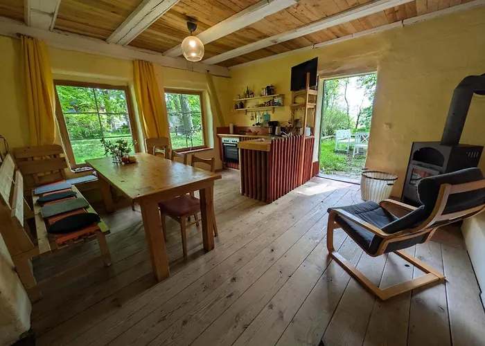Scheune Landliebe In Holz Und Lehm 度假居 Garvensdorf