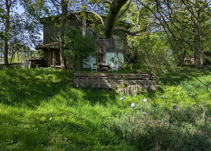 度假居 Scheune Landliebe In Holz Und Lehm